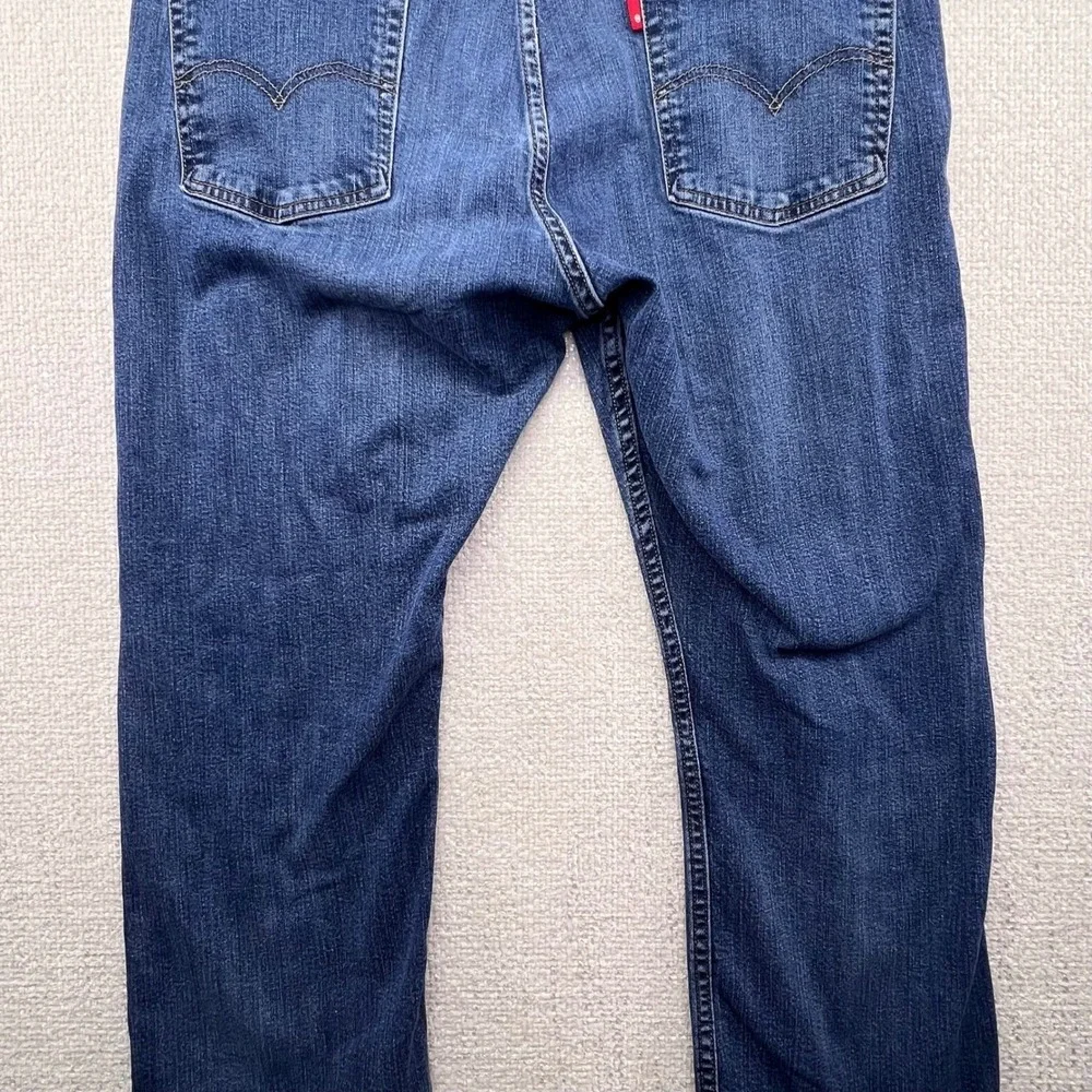 Levi's 559 Relaxed‎ Straight Jeans Mens Dark Wash Denim Pants Size 34x30